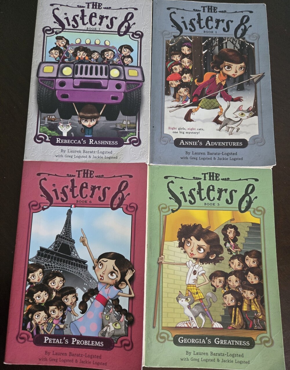 The Sisters 8 Book Set. Four Paperback Books.
